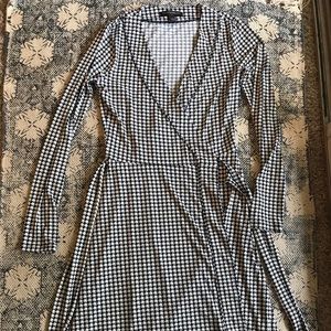 Banana Republic elephant wrap dress